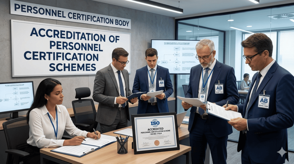 ACCREDITATION OF PERSONNEL CERTIFICATION SCHEMES