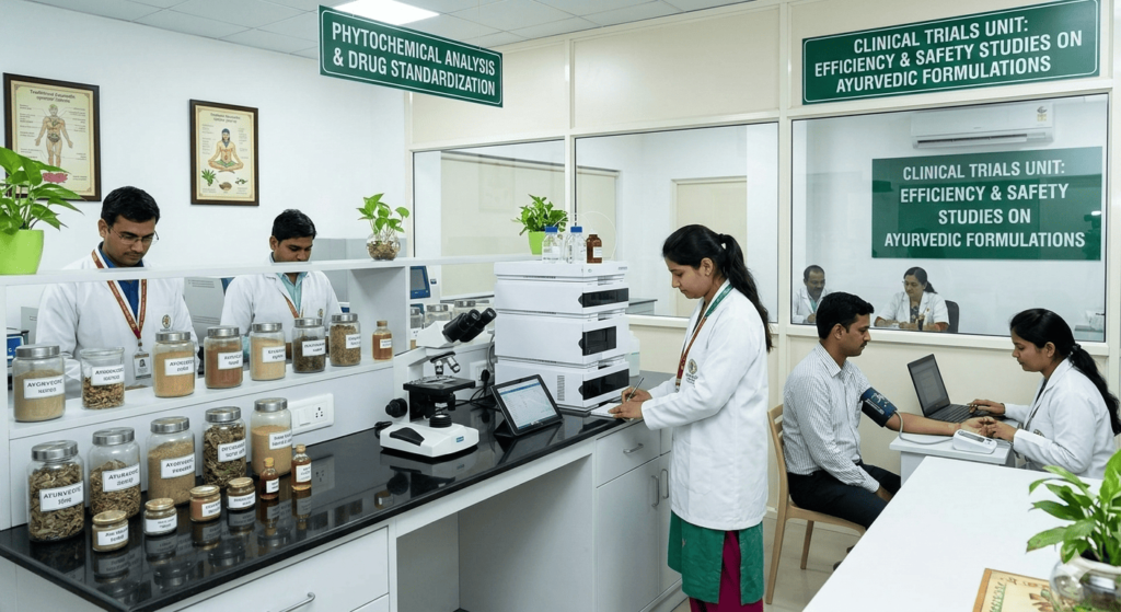 Clinical Research Facility for Ayurvedic Products