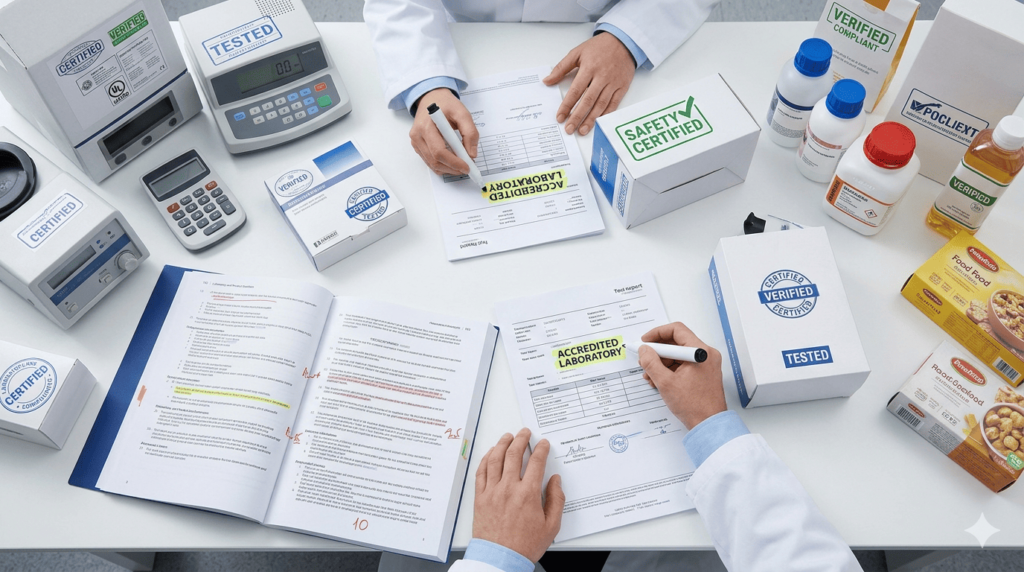 Laboratory and Product Certifiers Terms