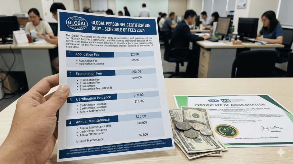 Personnel Certification Body Fees
