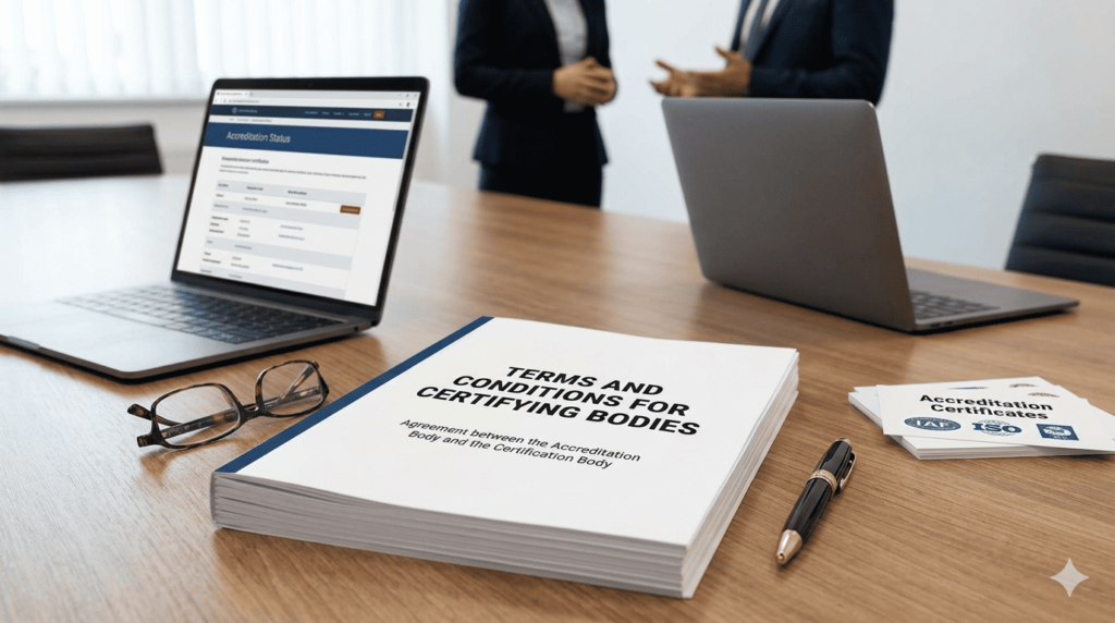 TERMS AND CONDITIONS FOR CERTIFYING BODIES