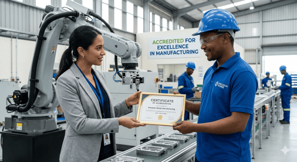 Accreditation For Manufacturing
